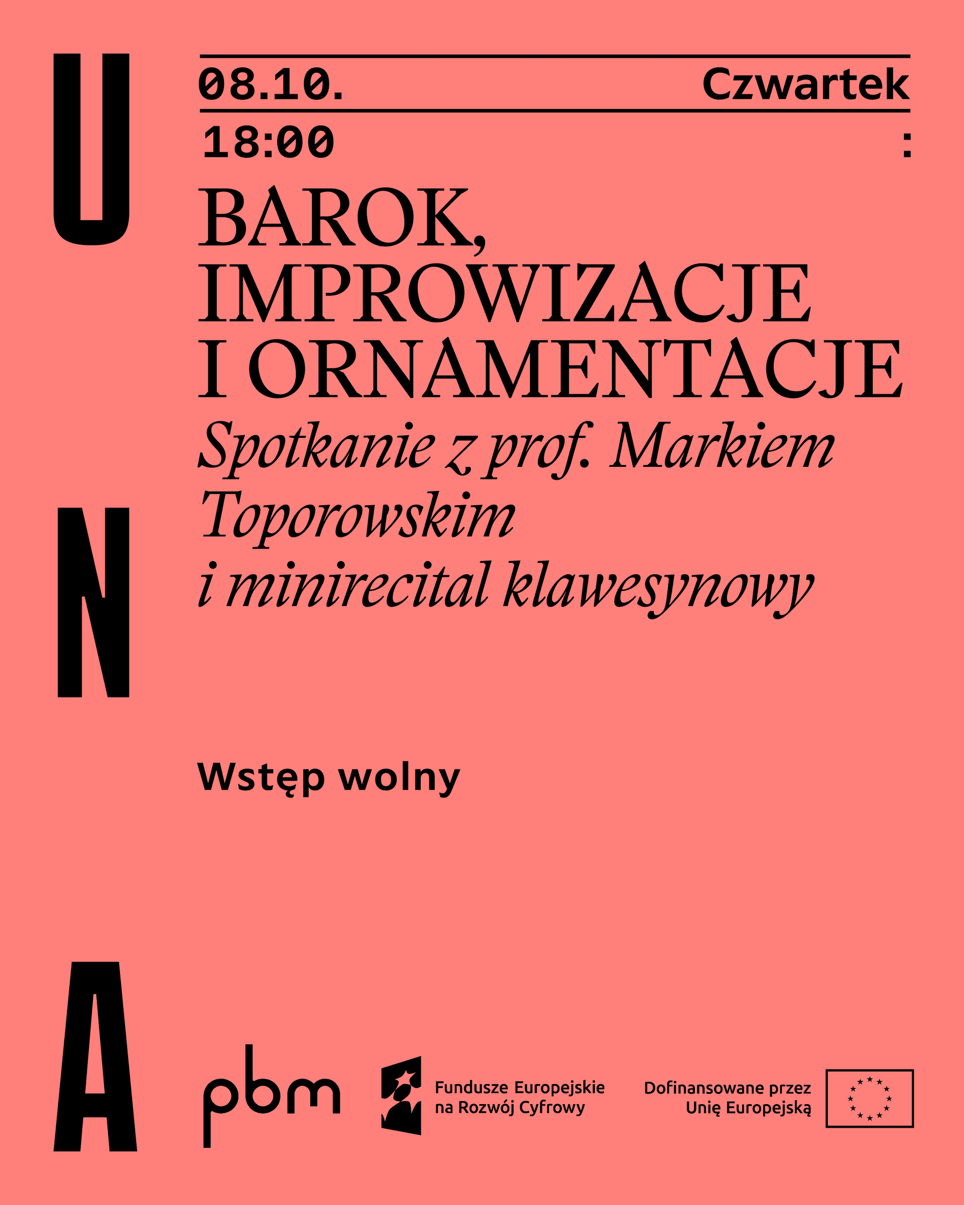 Minirecital klawesynowy i spotkanie z prof. Markiem Toporowskim